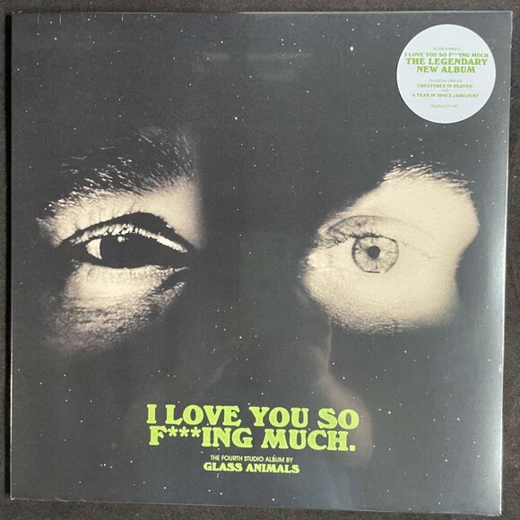 Glass Animals  I Love You So F***ing Much Ltd Ed Black and White Splatter Vinyl - Picture 1 of 2